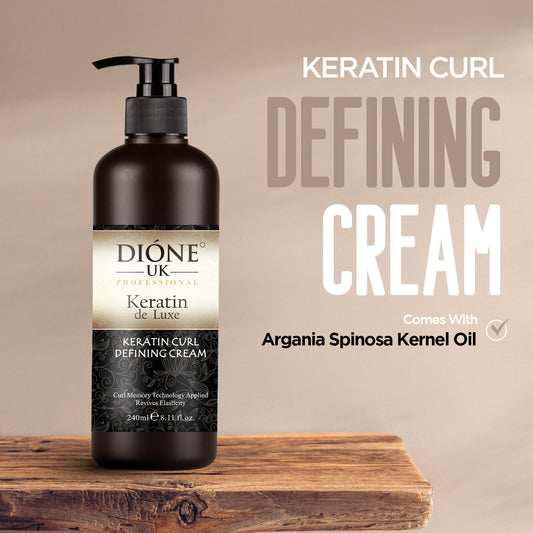 Dione UK Keratin De Luxe Curl Cream (240 ml)