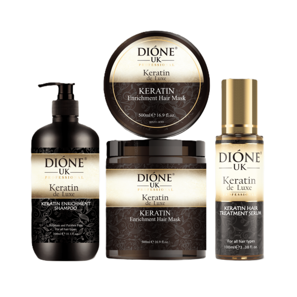 Shampoo (300ml) Serum (100ml) Mask (500ml)