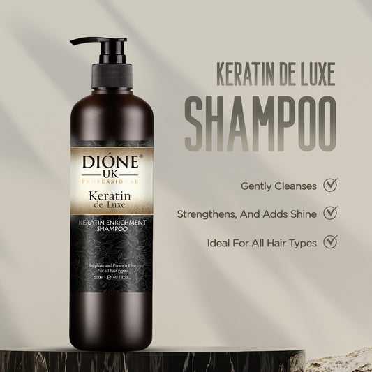 Dione UK Keratin De Luxe Shampoo (500ml)