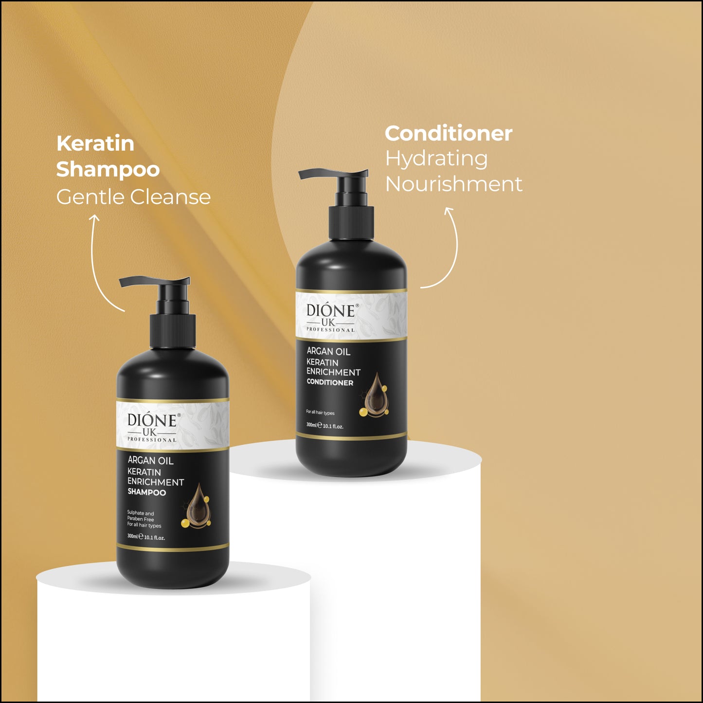 Shampoo & Conditioner (300ml Each)