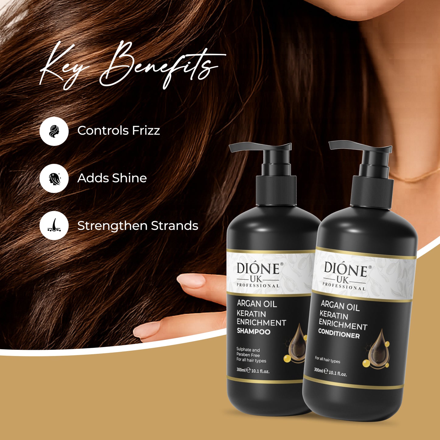Shampoo & Conditioner (300ml Each)