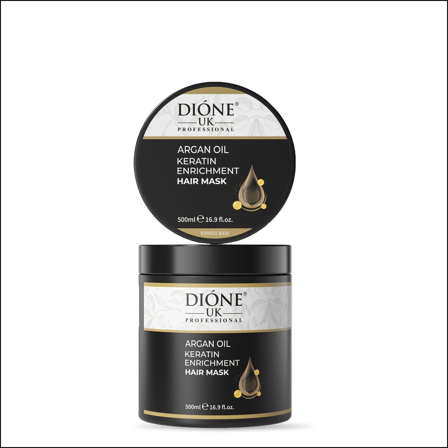 Dione UK keratin Enrichment Hair Mask (500ml)