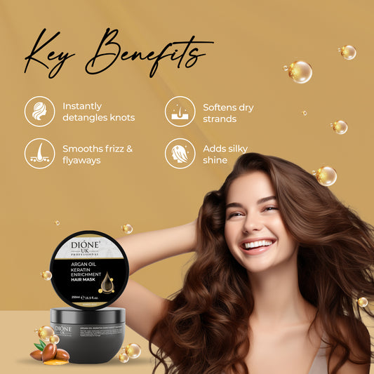 Dione UK keratin Enrichment Hair Mask (250ml)