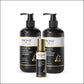 Shampoo (300ml) Conditioner (300ml) Serum (100ml)