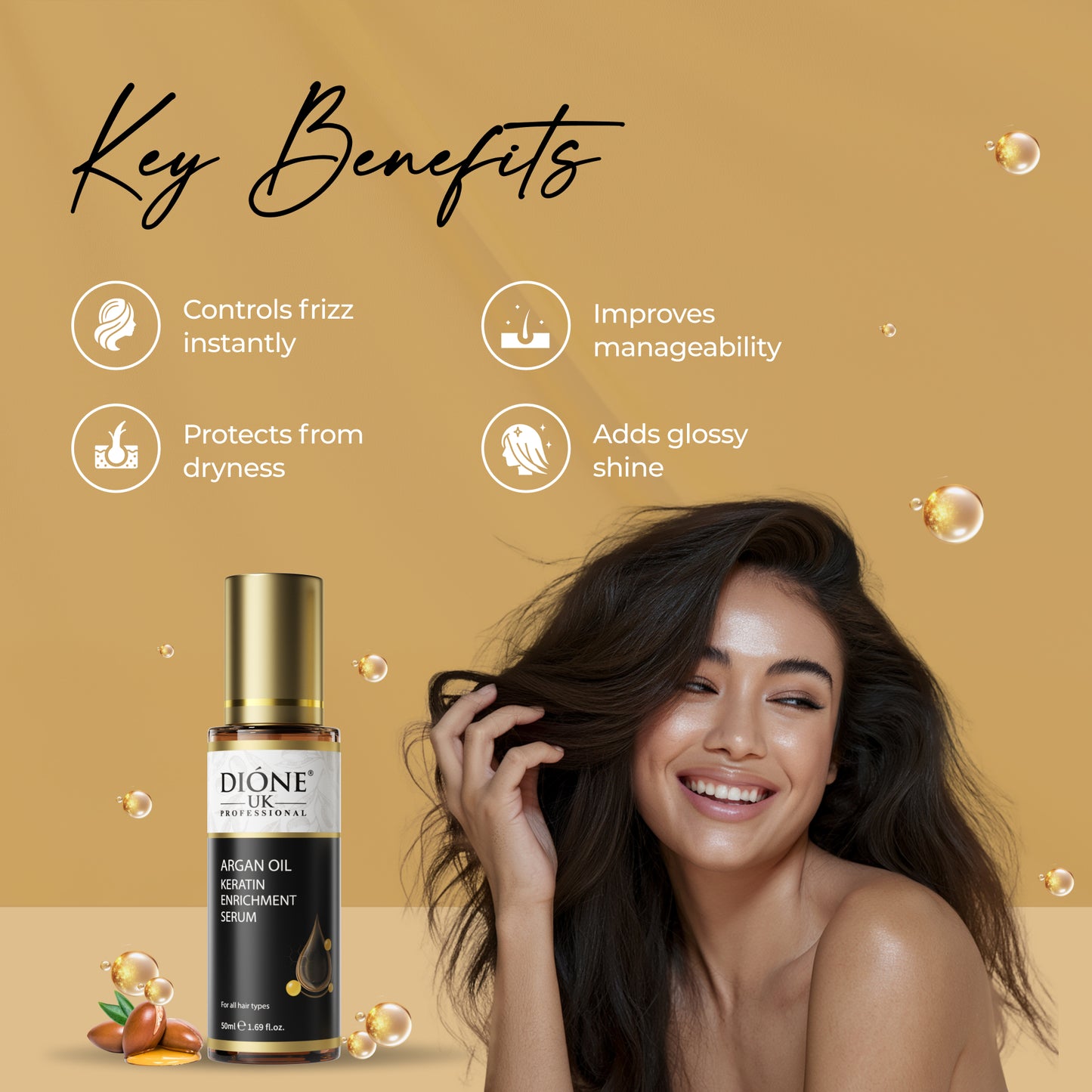 Dione UK Hair Treatment Serum (50ml)