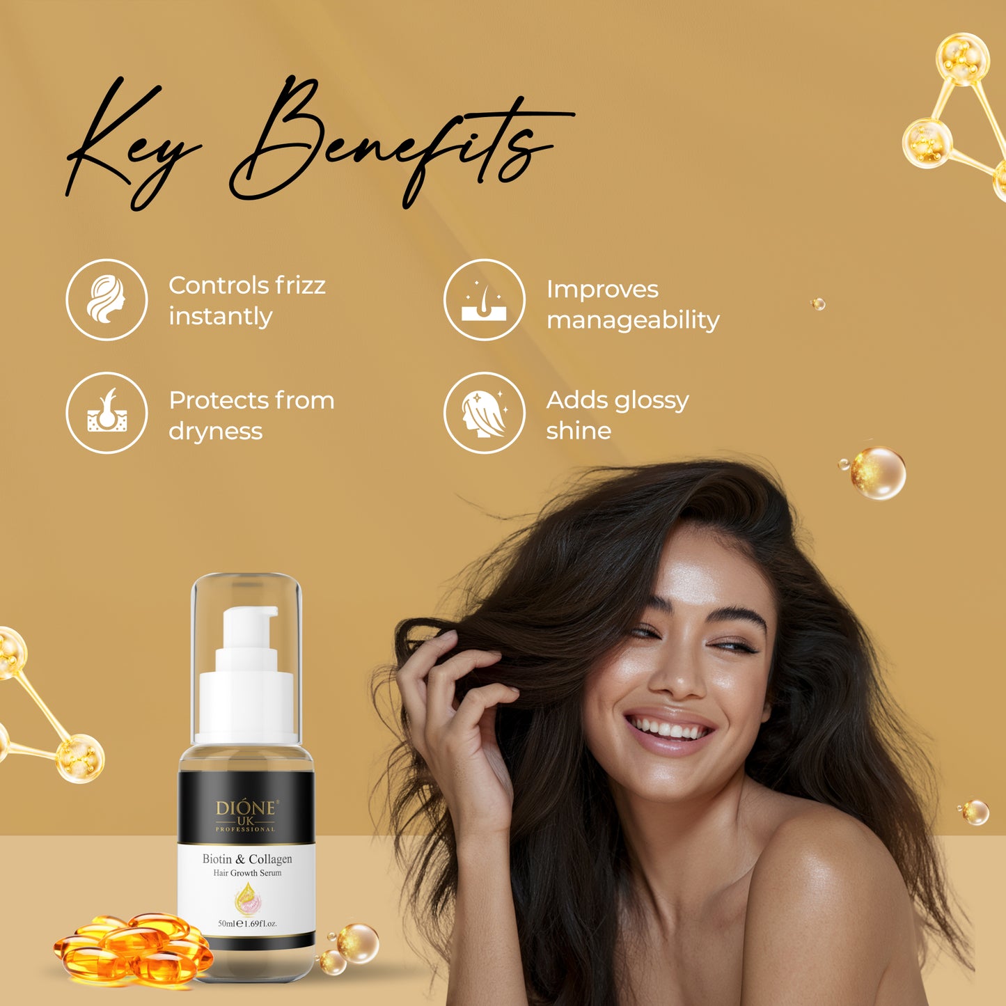 Dione UK Biotin Hair Growth Serum (50ml)