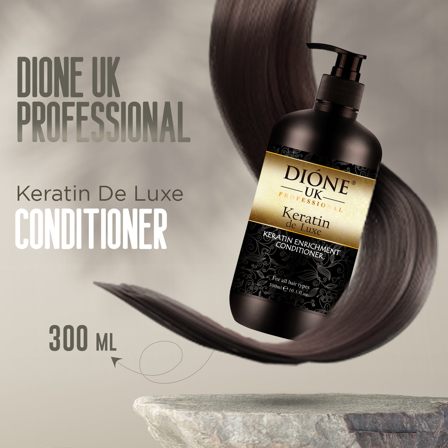 Dione UK Keratin De Luxe Conditioner (300ml)