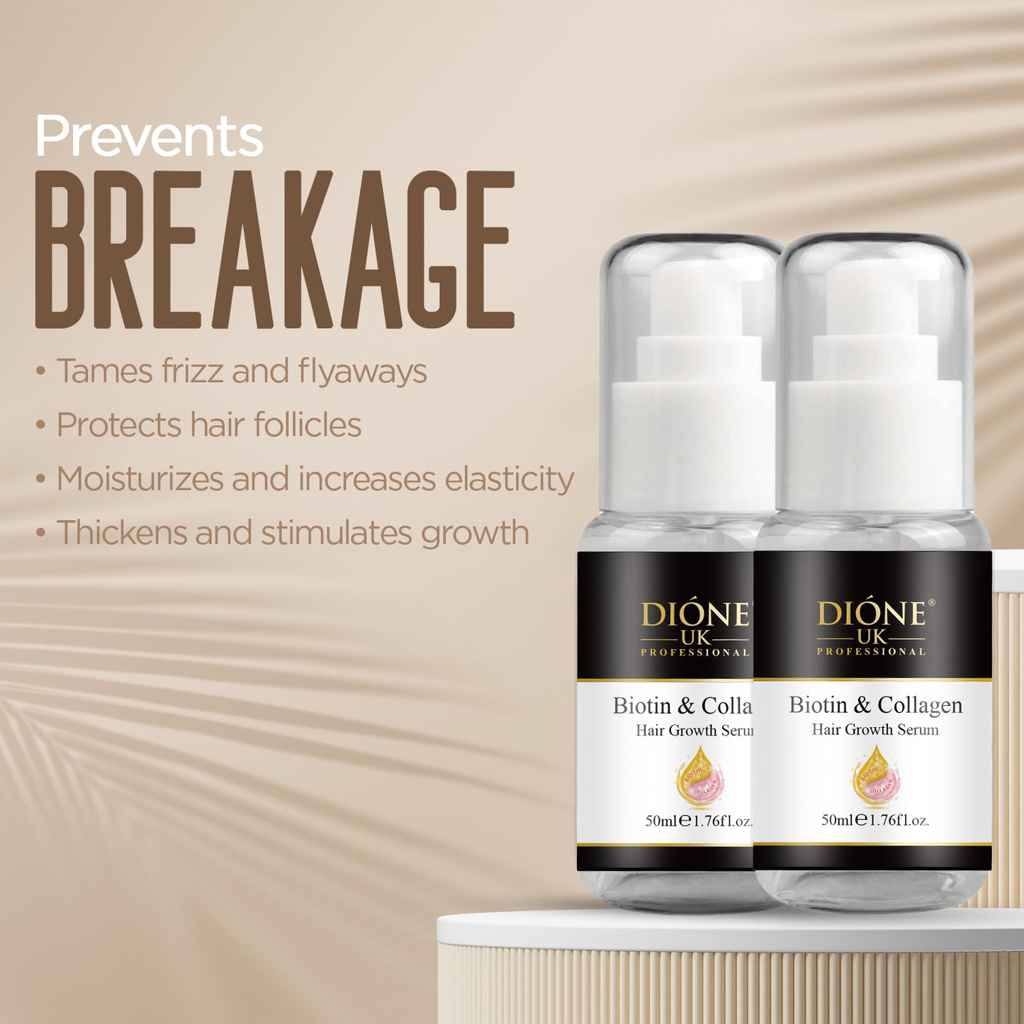 Dione UK Biotin Hair Growth Serum (50ml)