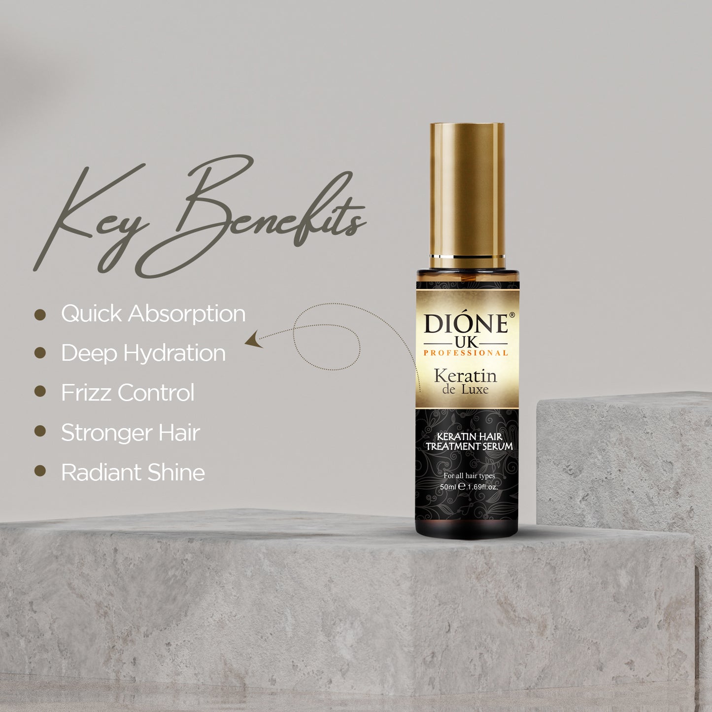 Dione UK Hair Treatment Serum (50ml)