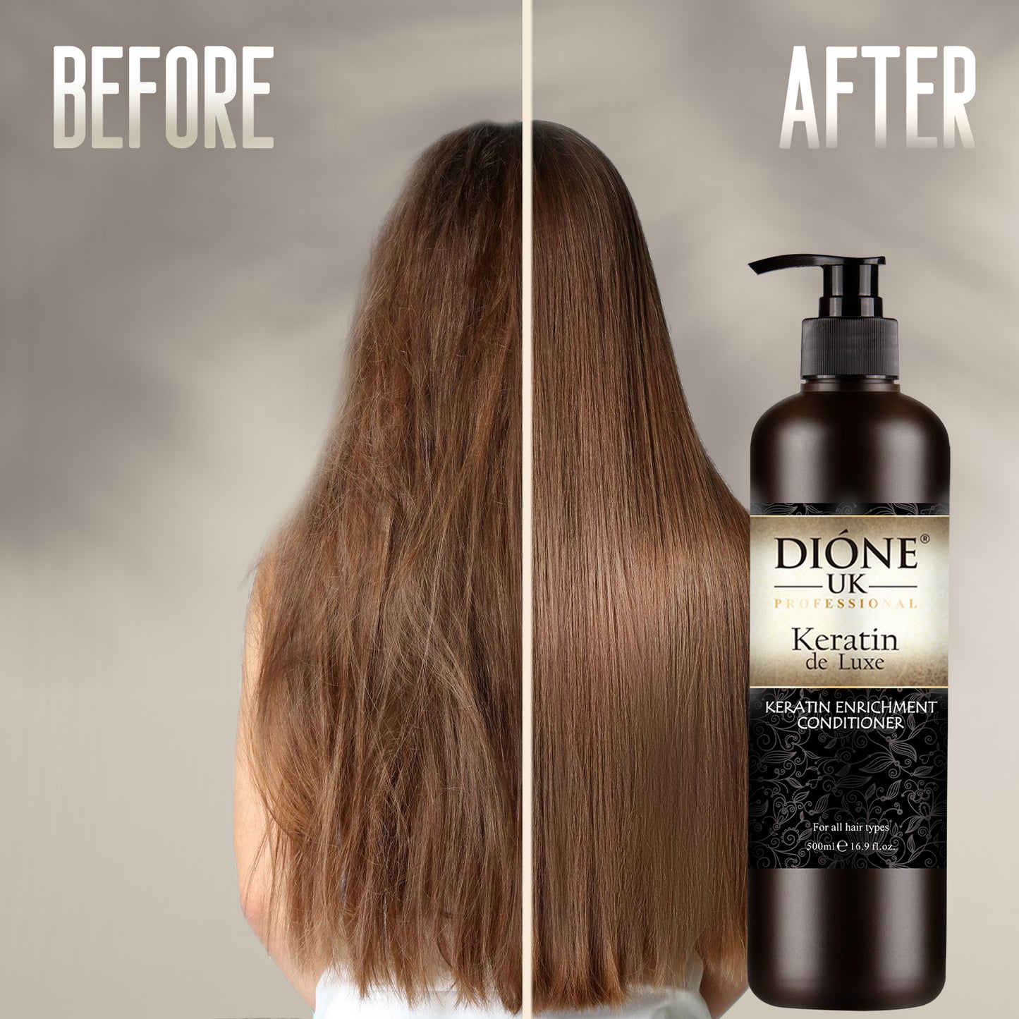 Dione UK Keratin De Luxe Conditioner (500ml)