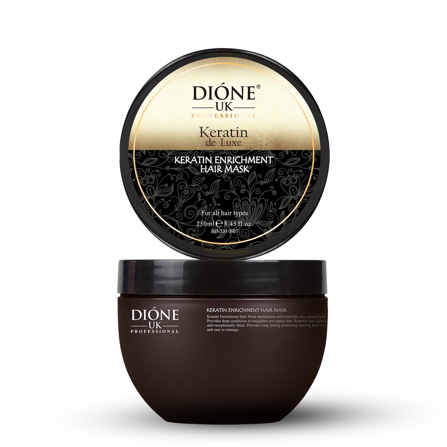 Dione UK keratin Enrichment Hair Mask (250ml)