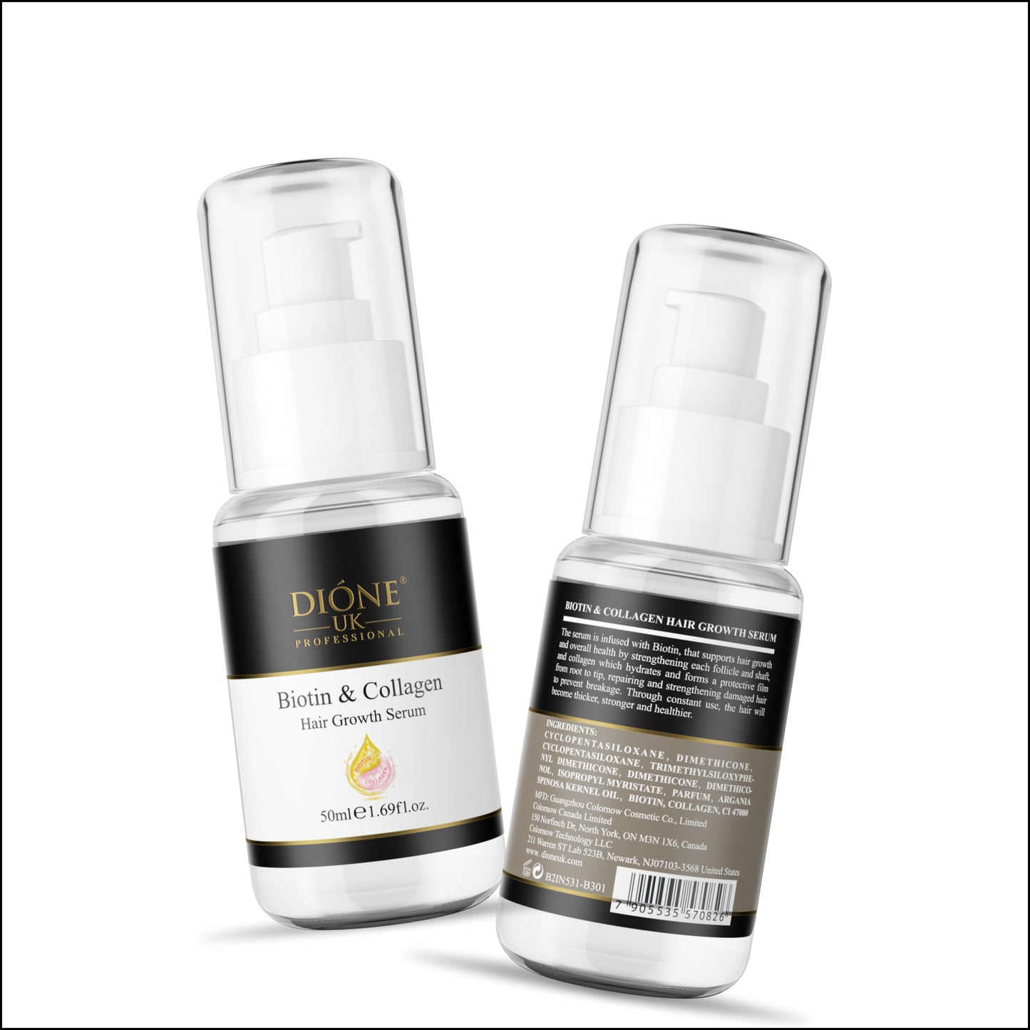 Dione UK Biotin Hair Growth Serum (50ml)