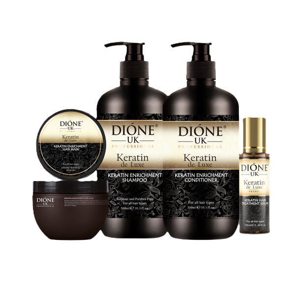 Shampoo (300ml) Conditioner (300ml) Mask(250ml) Serum (100ml)