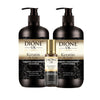 Shampoo (300ml) Conditioner (300ml) Serum (100ml)