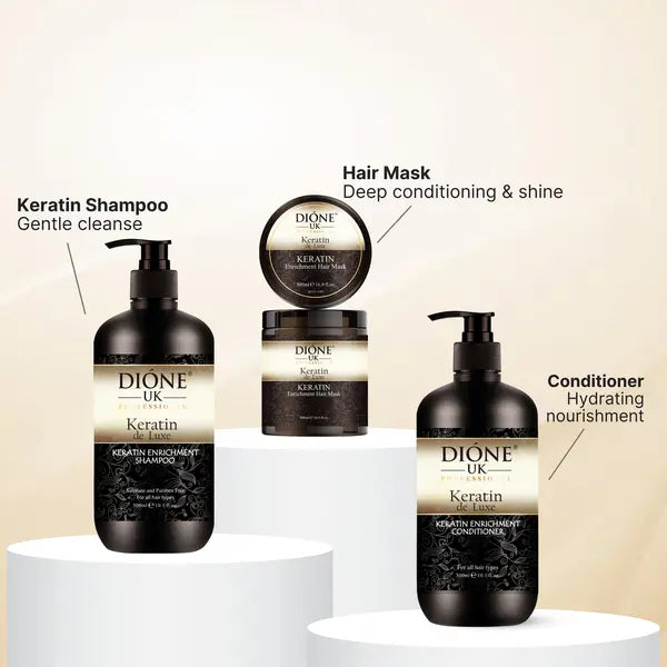 Shampoo (300ml) Conditioner (300ml) mask (500ml)