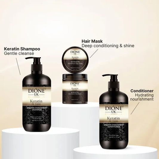 Shampoo (300ml) Conditioner (300ml) mask (500ml)