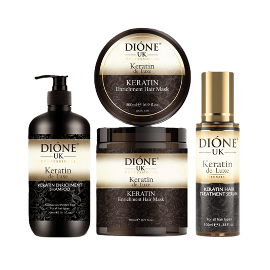 Shampoo (300ml) Serum (100ml) Mask (500ml)