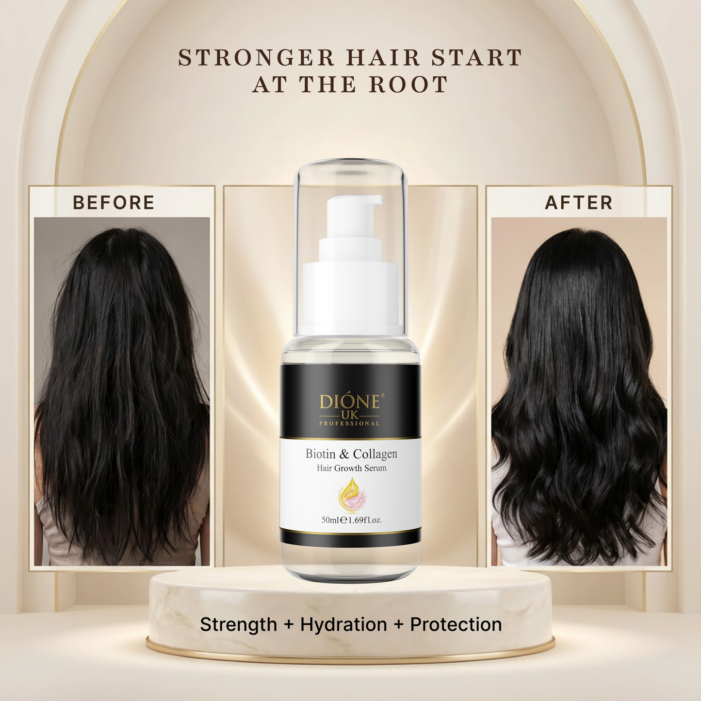 Dione UK Biotin Hair Growth Serum (50ml)