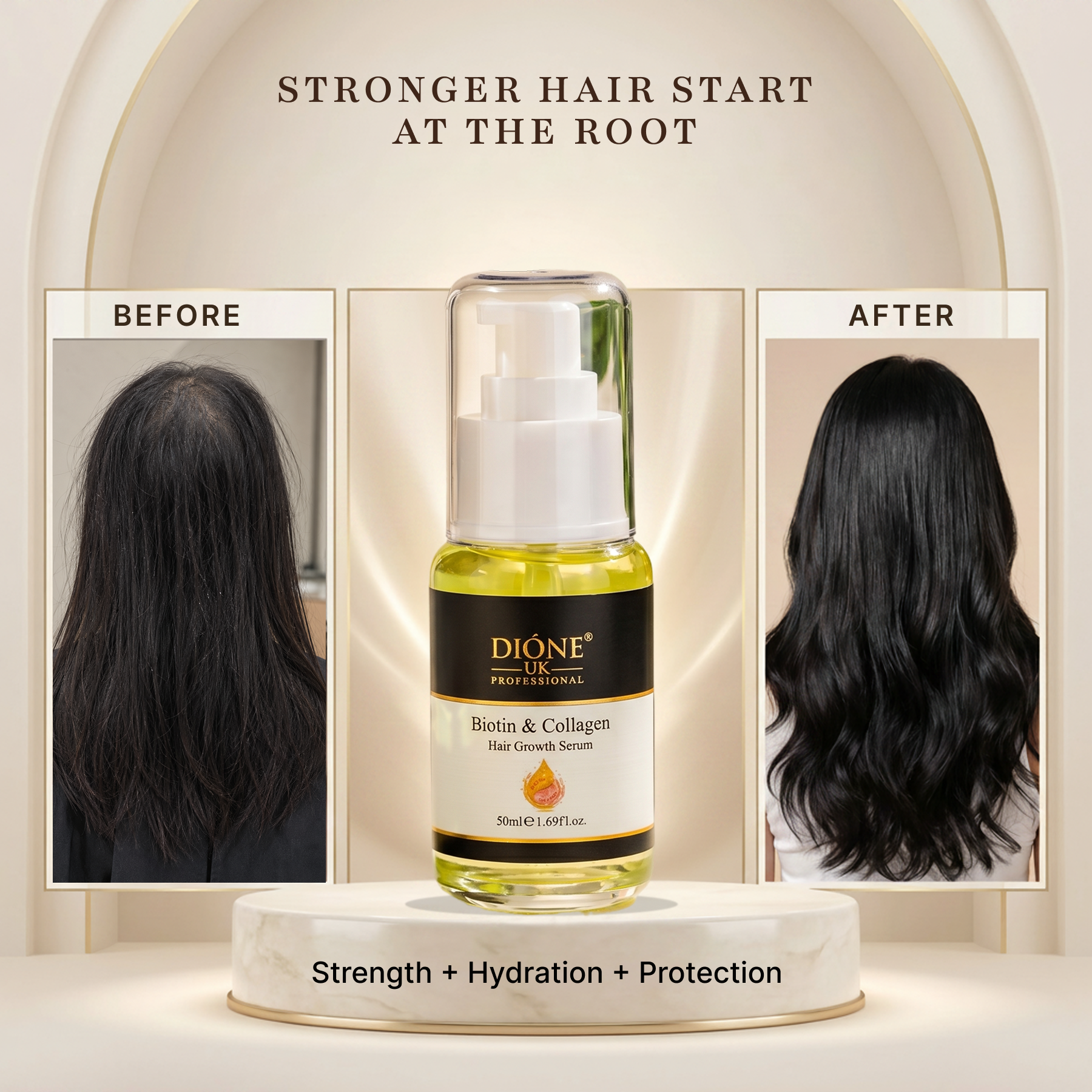 Dione UK Biotin Hair Growth Serum (50ml)