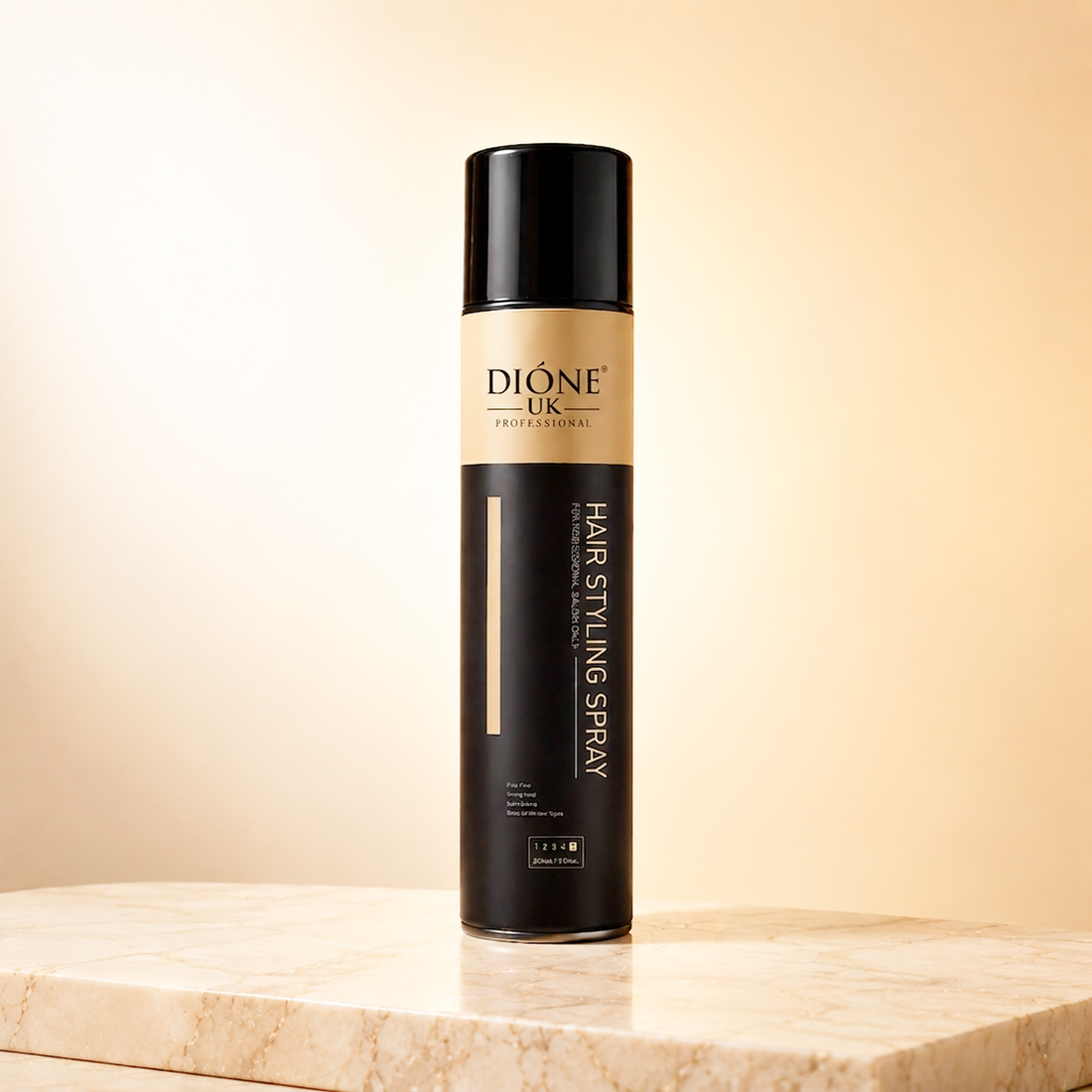 Dione UK Hair Styling Spray — Long-Lasting, Non-Sticky Hold for Every Style (225 ml)