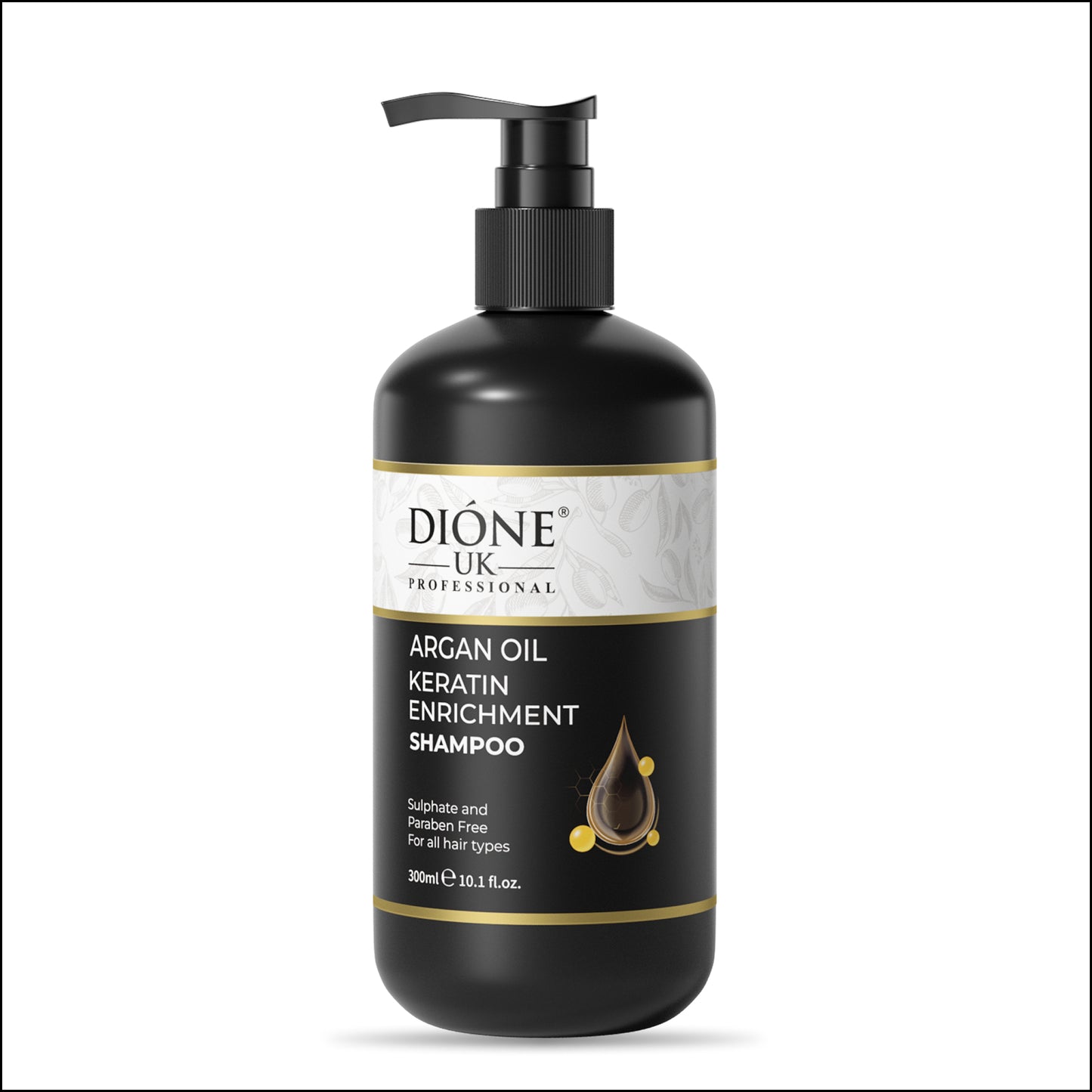 Dione UK Keratin De Luxe Shampoo (300ml)